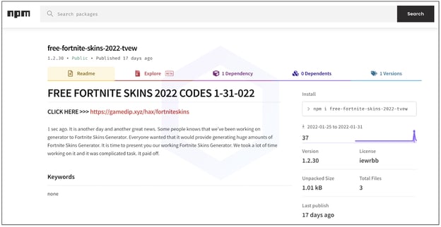 Here's why popular code libraries are flooded with Roblox, Fortnite spam right now